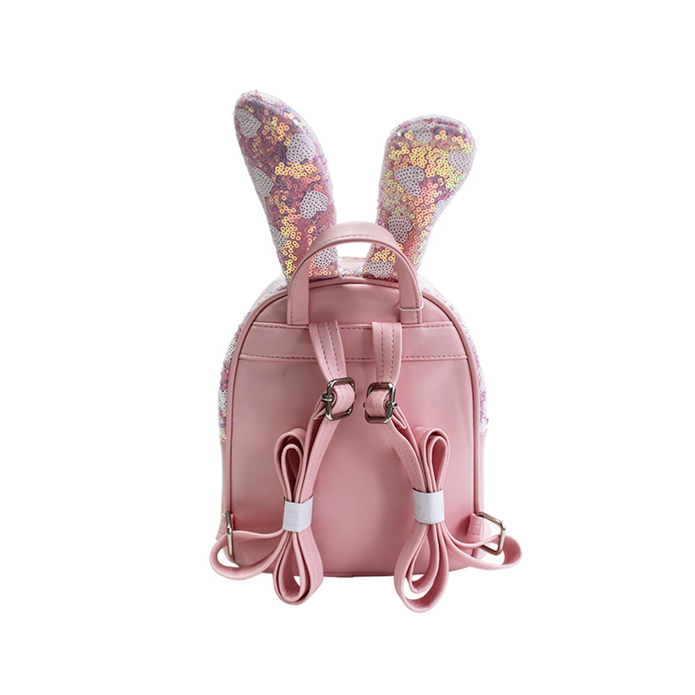 4501-Love Сумка для начальной школы с разноцветным кроликом и пайетками